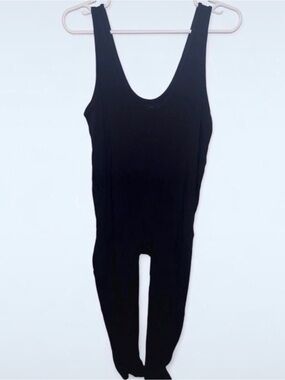 Motherhood Maternity Black Sleeveless Jumpsuit